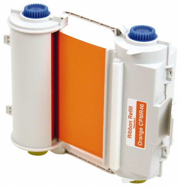 AccuformNMC 421/32" x 164' Orange Resin Ribbon Outdoor Refill