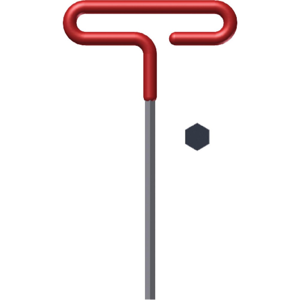 Hex Keys; End Type: Hex ; Hex Size (Inch): 1/2 ; Handle Type: Cushion Grip ; Arm Style: T-Handle Cushion Grip ; Overall Length (Decimal Inch): 10.7000 ; Handle Color: Red
