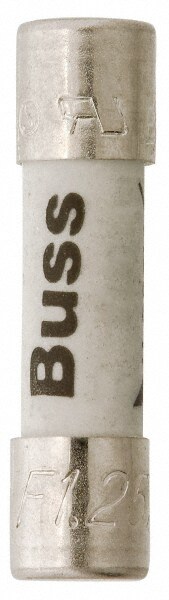 Cartridge Fast-Acting Fuse: 8 A, 20 mm OAL, 5 mm Dia