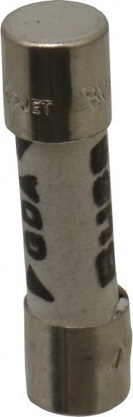 Cartridge Fast-Acting Fuse: 2.5 A, 20 mm OAL, 5 mm Dia