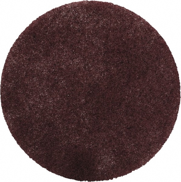 Hook & Loop Disc:  5" Dia,  Non-Woven,  Aluminum Oxide