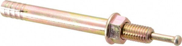 1/2" Diam, 1/2" Drill, 4-3/4" OAL, 3" Min Embedment Hammer Drive Concrete Anchor