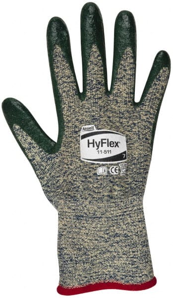 Ansell 11-511-7 Cut & Abrasion-Resistant Gloves: Size S, ANSI Cut A5, Nitrile, Kevlar 