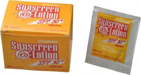 Sunscreen Lotion: 1/8 oz, Packet