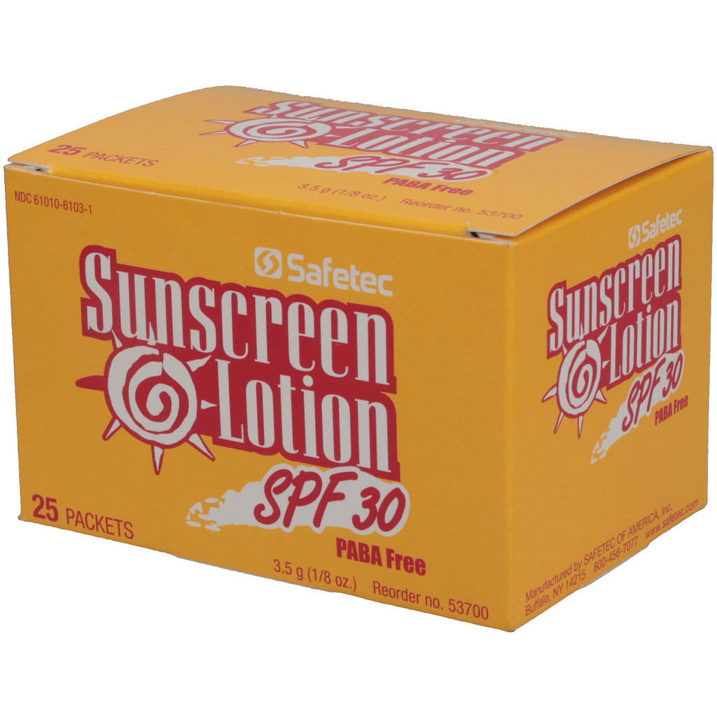 Medique™ Sunscreen: Lotion, 1/8 oz Packet - SPF30 Sun Screen | Part #53373