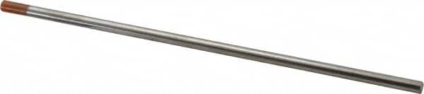 Welders Choice TE2C-316-5T TIG Welding Rod: 7" OAL, 3/16" Dia, Tungsten 