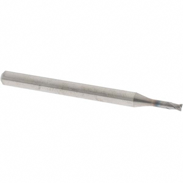 OSG 3102007 Corner Radius End Mill: 0.0787" Dia, 0.063" LOC, 0.0079" Radius, 2 Flutes, Solid Carbide Image