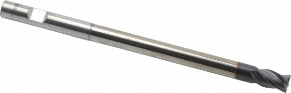 Niagara Cutter 17002917 Corner Radius End Mill: 3/8" Dia, 1/2" LOC, 0.02" Radius, 4 Flutes, Solid Carbide Image