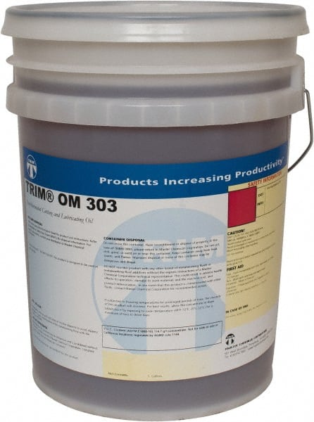 Master Fluid Solutions OM303-5G Cutting Fluid: 5 gal Pail 