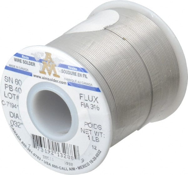Lincoln Electric - Lead-Free Solid Wire Solder: Tin & Silver - 37154671 -  MSC Industrial Supply