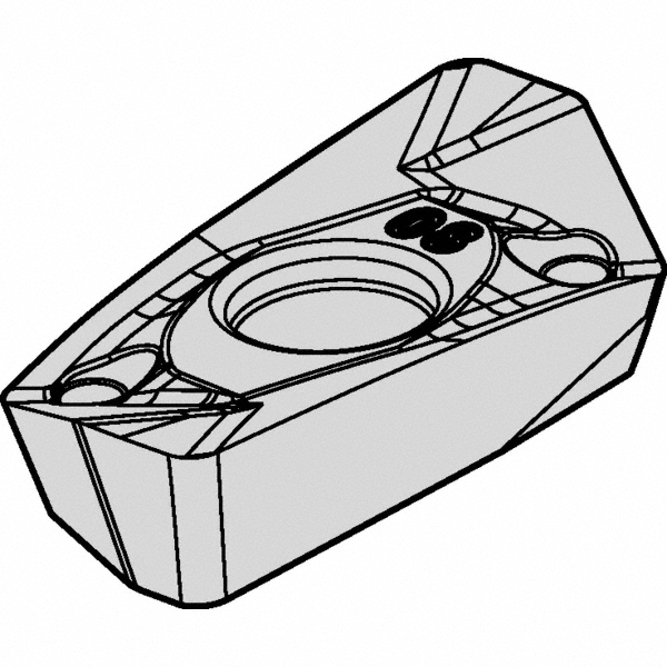 Kennametal 3324994 EDCT140408PDERLDJ 4224 Carbide Milling Insert Image