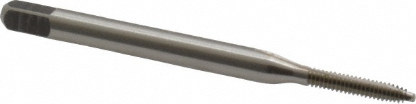 Kennametal 1540367 Spiral Point Tap: #2-56, UNC, 2 Flutes, Bottoming, 2B, High Speed Steel, Bright Finish Image