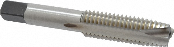 Kennametal 1542894 Spiral Point Tap: 5/8-11, UNC, 3 Flutes, Plug, 3B, High Speed Steel, Bright Finish Image