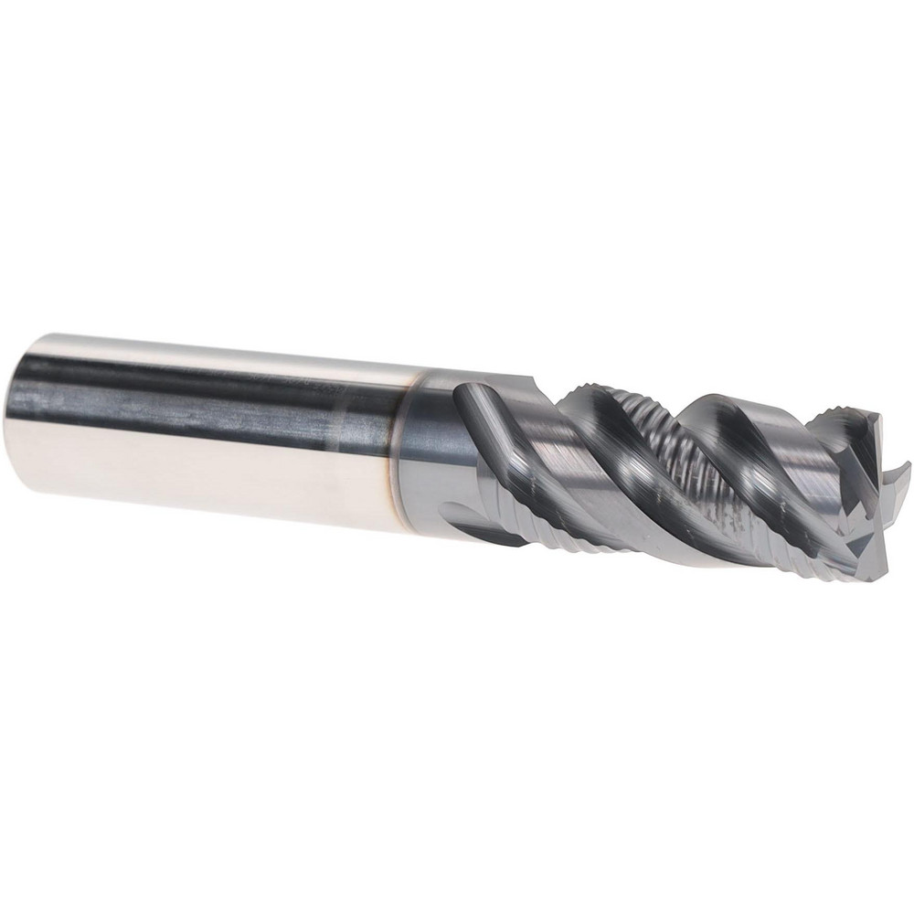Iscar Roughing & Finishing End Mill 5/8" Dia, 4 Flutes, Corner