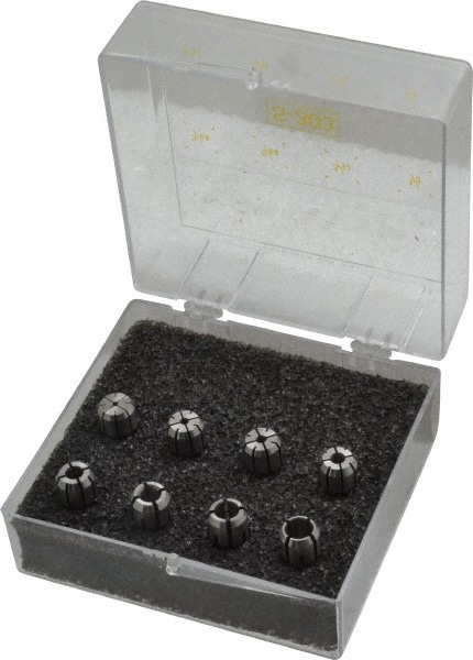 Kennametal 1289026 Collet Set: 8 Pc, Series DA300, 1/4" Capacity Image