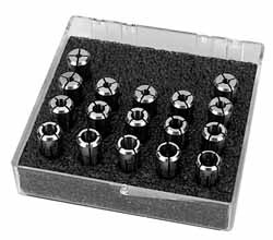 Kennametal 1288963 Collet Set: 17 Pc, Series DA180, 1/4 to 3/4" Capacity Image