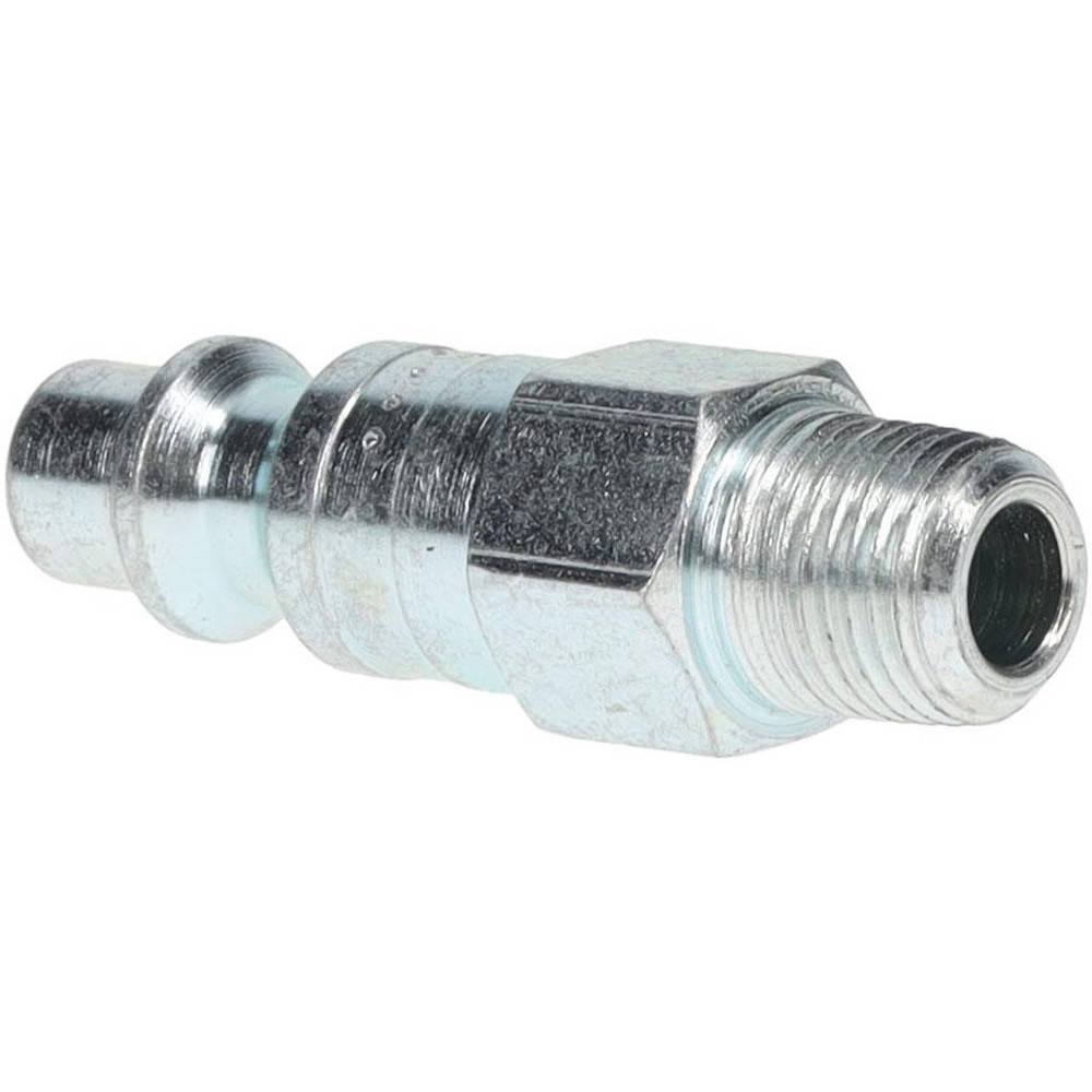Pneumatic Hose Coupling: 1/8-27" Thread, 1/4" Body Dia, Industrial Interchange