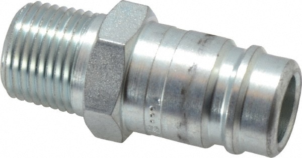 Parker H2G-F 1/2-14 Male NPT Industrial Pneumatic Hose Connector Image