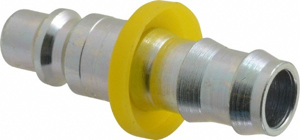 Parker Pneumatic Hose Coupling: 3/8" Body Dia, Industrial Interchange - Steel, 1/2" ID | Part #H6EP