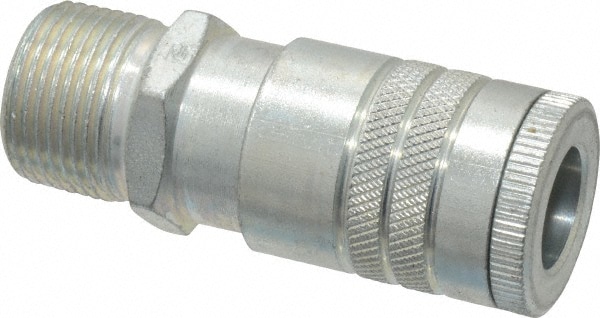 Parker 16G 3/4-14 Male NPTF Tru-Flate Automotive Pneumatic Hose Coupler Image