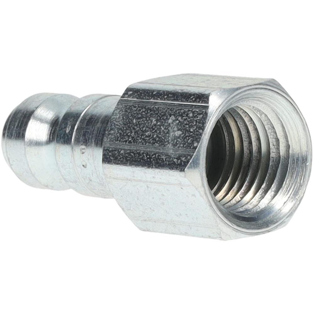 Pneumatic Hose Coupling: 1/4-18" Thread, 1/4" Body Dia, Tru-Flate Automotive Interchange