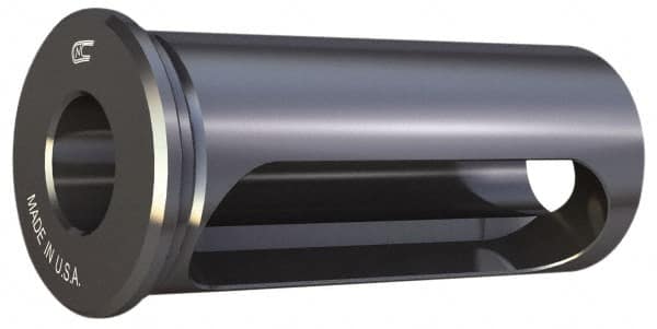 Global CNC Industries 8614C .875 Rotary Tool Holder Bushing: Type C, 7/8" ID, 1-3/4" OD, 3-1/2" Length Under Head 