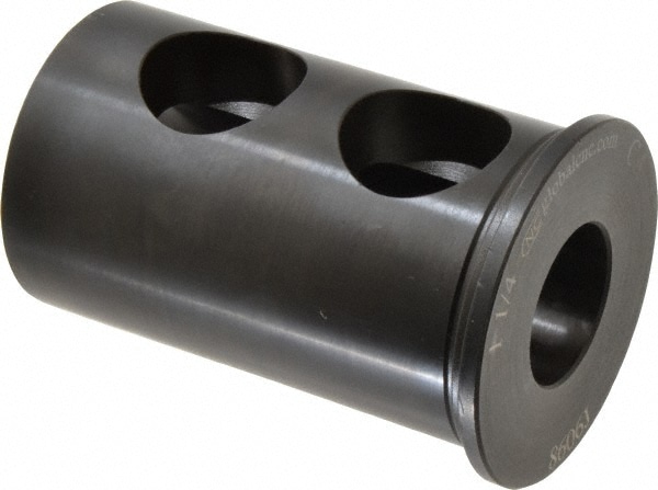 Global CNC Industries 8606J 1.250 Rotary Tool Holder Bushing: Type J, 1-1/4" ID, 2-1/2" OD, 4" Length Under Head Image