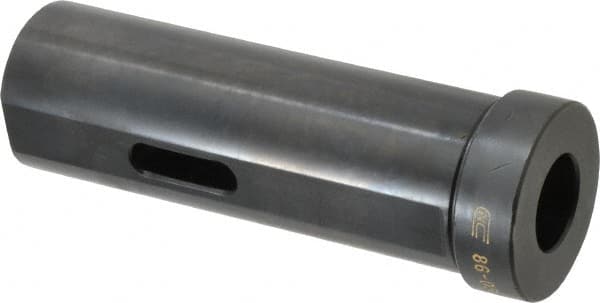 Global CNC Industries 8605#3 HEADED MT3 Inside Morse Taper, Standard Morse Taper to Straight Shank 