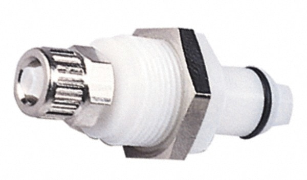 Push-to-Connect Tube Fitting: Connector, 3/4" ID x 1/4" OD