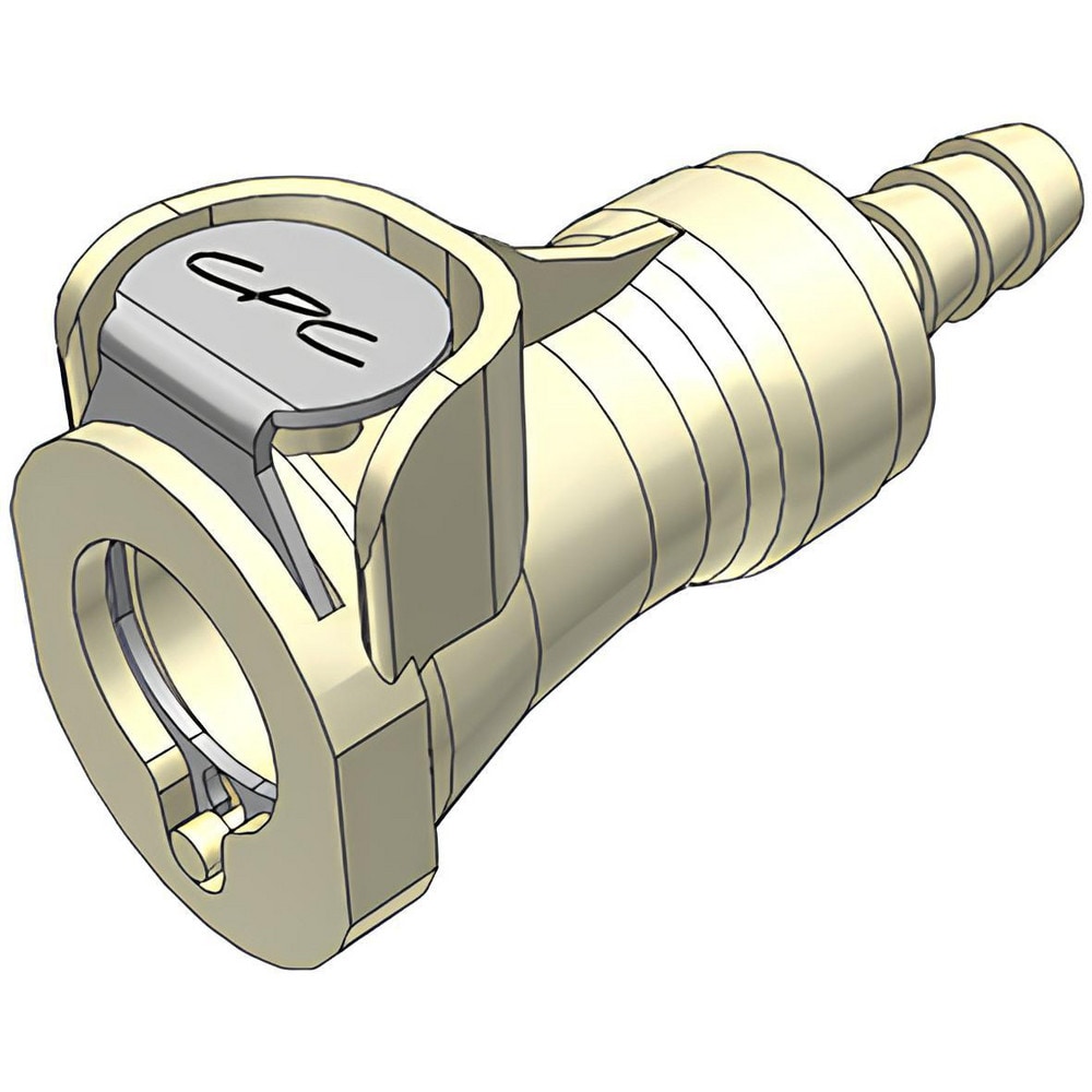 Push-to-Connect Tube Fitting: Connector, Straight, 1/4" ID