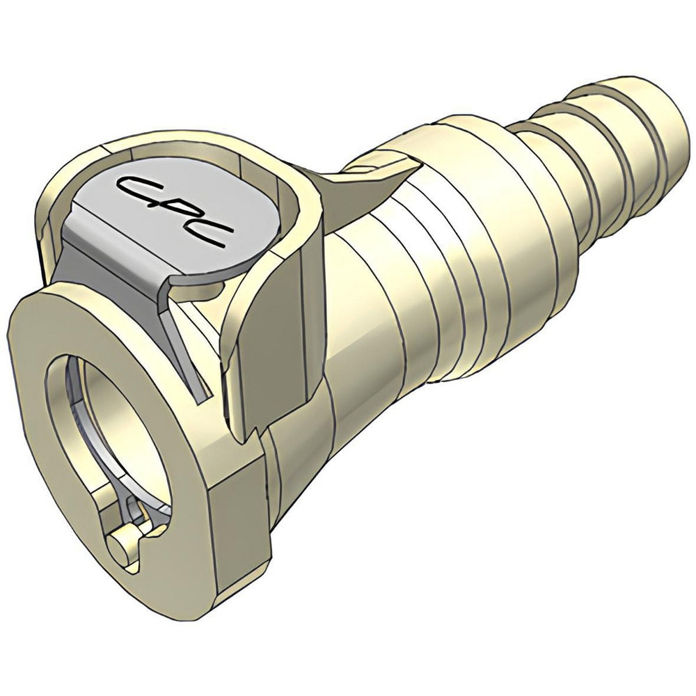 Push-to-Connect Tube Fitting: Connector, Straight, 3/8" ID