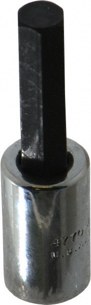 Hand Hex Bit Socket: 1/4" Drive, 1/4" Hex