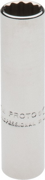 Deep Hand Socket: 9 mm Socket, 12-Point