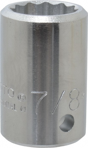 PROTO J5528 Hand Socket: 7/8" Socket, 12-Point Image