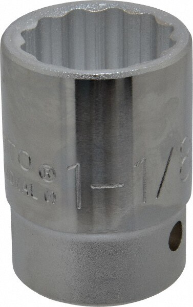 PROTO J5536 Hand Socket: 1-1/8" Socket, 12-Point Image