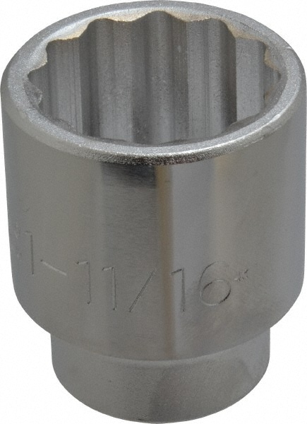 PROTO J5554 Hand Socket: 1-11/16" Socket, 12-Point Image