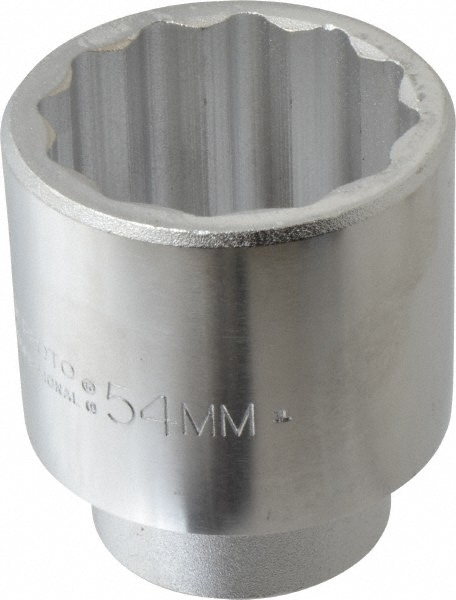 PROTO J5554M Hand Socket: 54 mm Socket, 12-Point Image