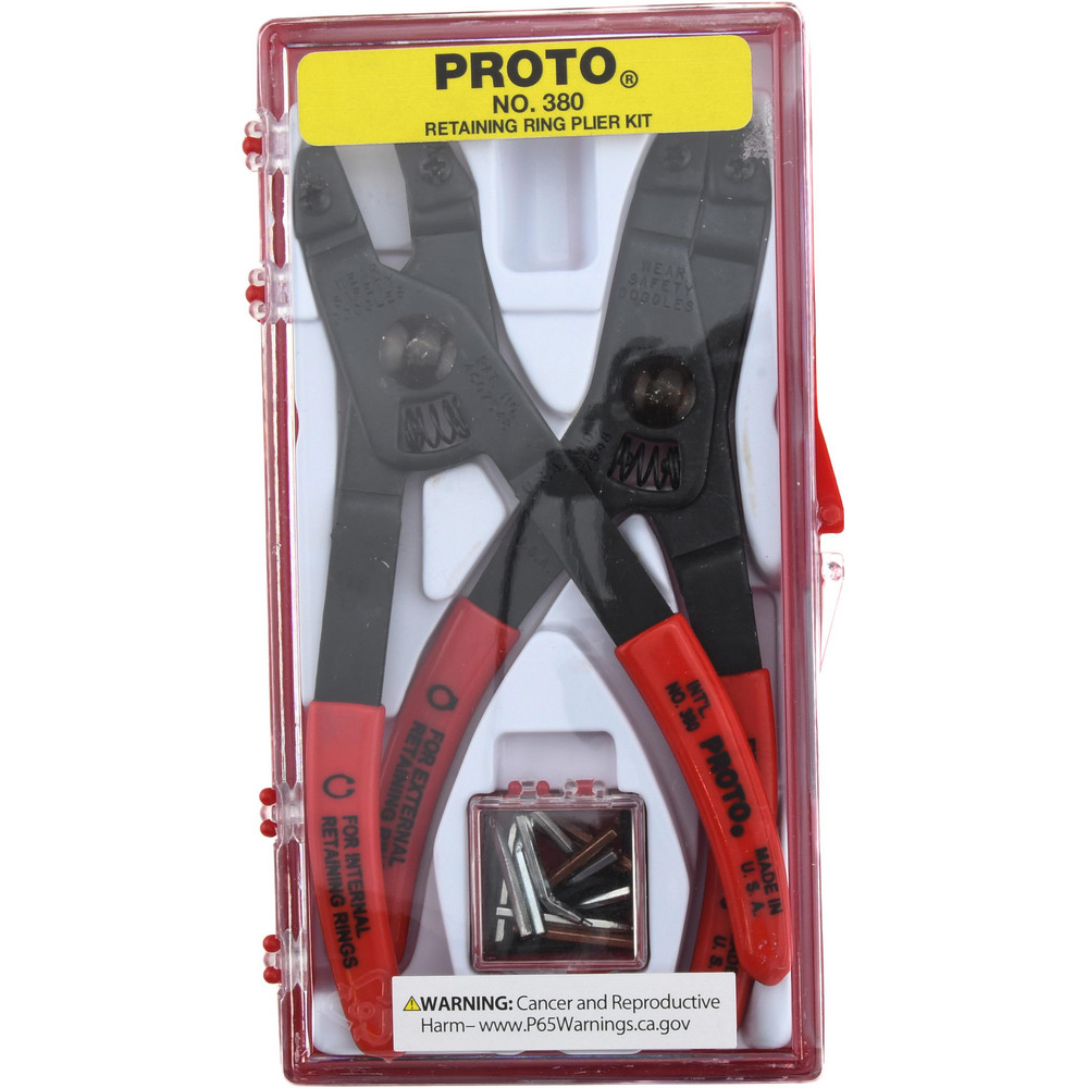 Proto - 18 Piece, Retaining Ring Pliers Set | MSC Direct