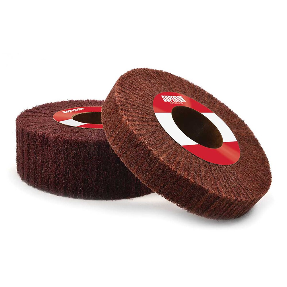 Unmounted Flap Wheels; Abrasive Type: Non-Woven ; Abrasive Material: Aluminum Oxide ; Outside Diameter (Inch): 8 ; Face Width (Inch): 2 ; Center Hole Size (Inch): 3 ; Grade: Fine