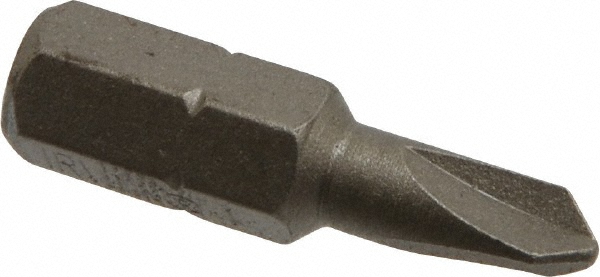 Irwin Screwdriver Insert Bit: #1 Point - 1" OAL | Part #92535-OLD