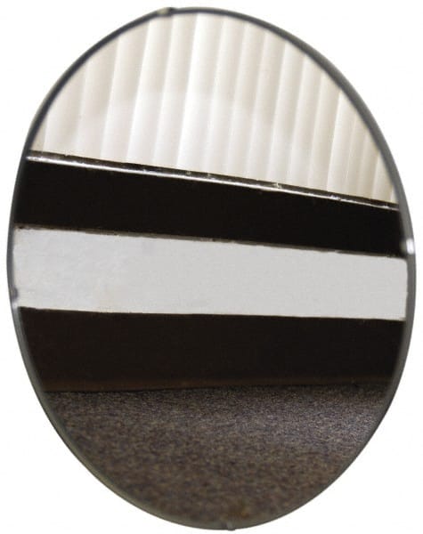 Safety, Traffic & Inspection Mirrors; Mirror Type: Flat ; Shape: Round ; Mirror Material: Glass ; Backing Material: Fiberboard ; Handle Material: Plastic ; Scratch Resistant: No