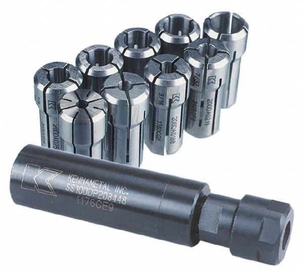 Double Angle Collet Chuck Set