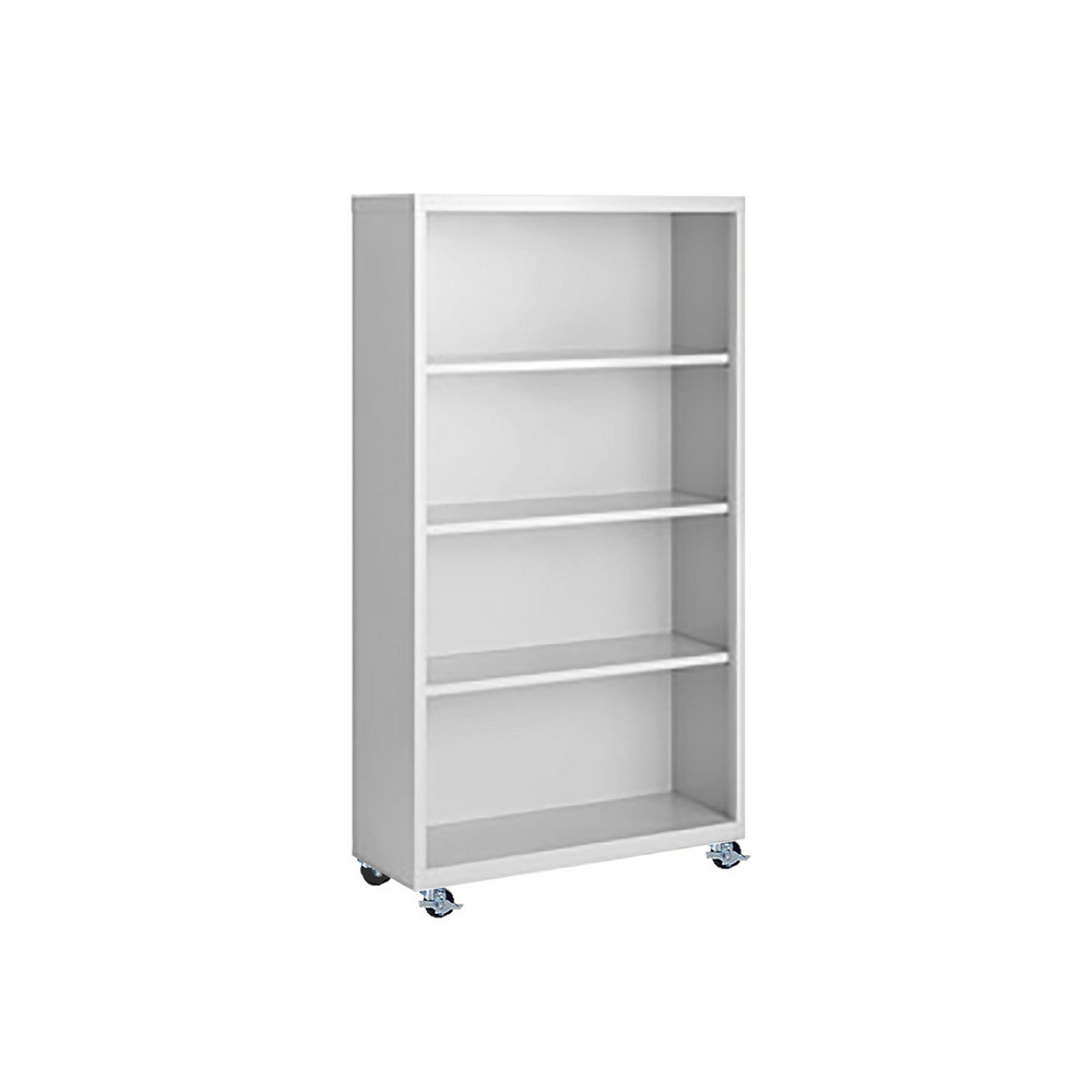 Steel USA Bookcases; Overall Height 55; Overall Width 36