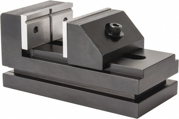 Machine Vise: 2" Jaw Width, 2" Jaw Opening, Horizontal, Stationary Base