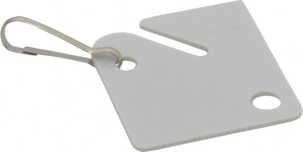 Key Tag: Square, 1.5" High, Plastic