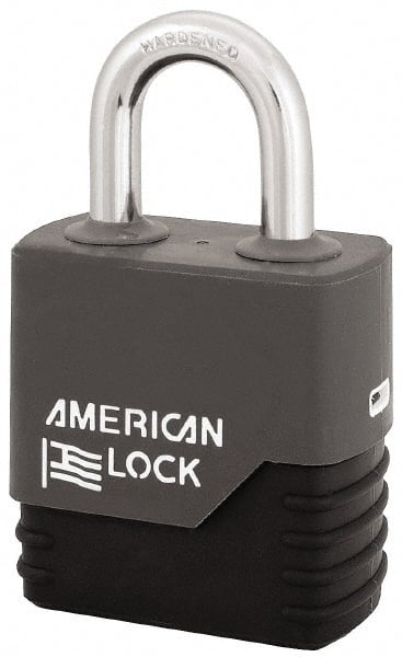 American Lock A5200COV Padlock: Steel, 2-7/32" Wide 
