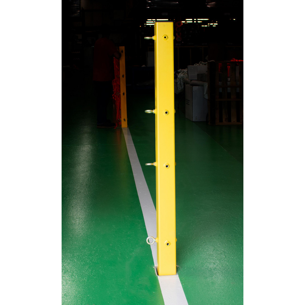 US Netting - Rectangle Loading Dock Safety Net Post | MSC Direct
