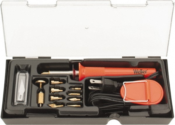 Weller 15 Piece Short Barrel Wood Burning Kit 85020303 Msc Piece Short Barrel Wood Burning Kit