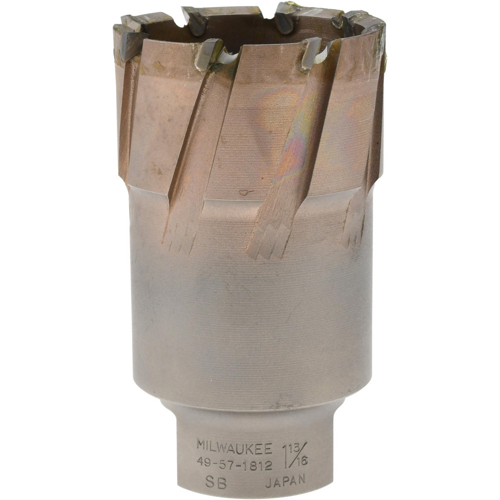 Milwaukee Tool Annular Cutter 113/16" Dia, 2" Depth of Cut, Carbide