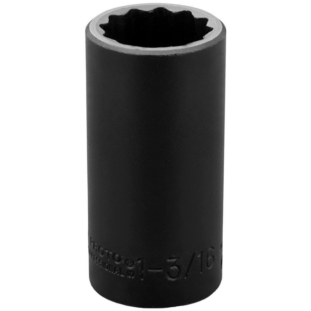 Impact Socket: 1/2" Drive, 1-3/16" Socket